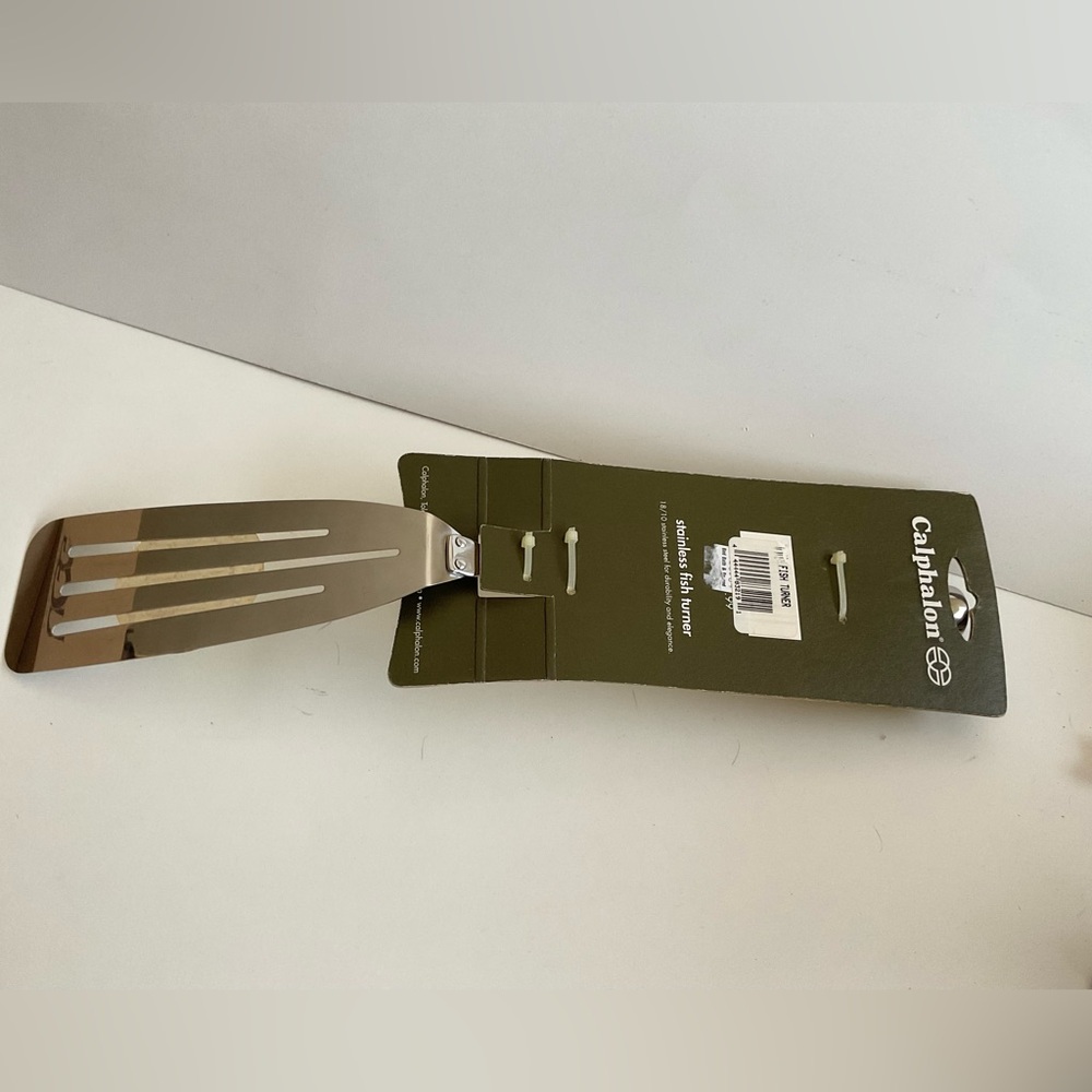 Calphalon Sainless Slotted Fish Turner NEW - Picture 7 of 8